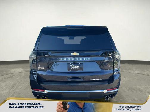 Dark Ash Metallic 2025 Chevrolet Suburban Premier