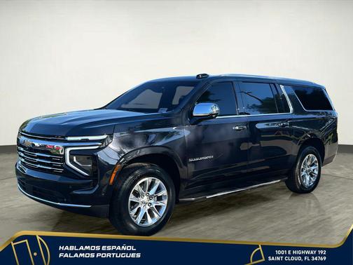Dark Ash Metallic 2025 Chevrolet Suburban Premier
