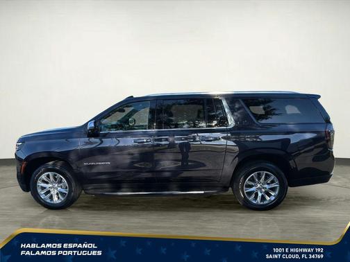 Dark Ash Metallic 2025 Chevrolet Suburban Premier