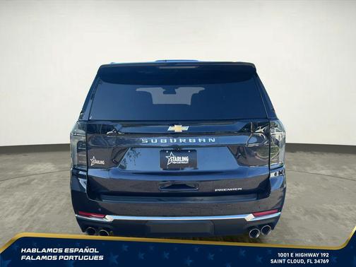 Dark Ash Metallic 2025 Chevrolet Suburban Premier