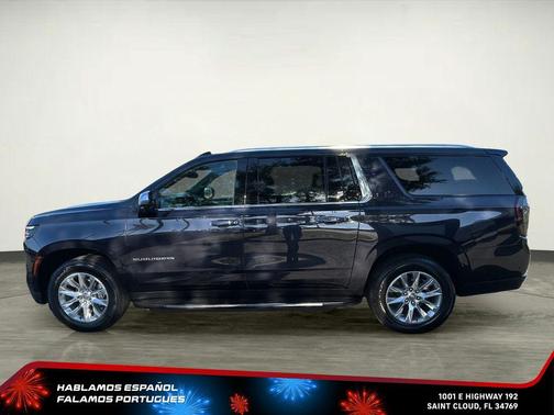 Dark Ash Metallic 2025 Chevrolet Suburban Premier