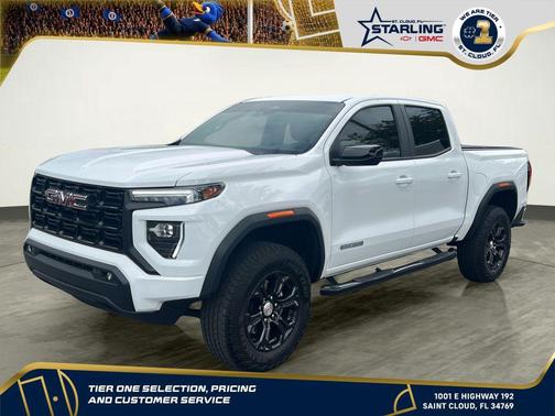 Summit White 2024 GMC Canyon Elevation