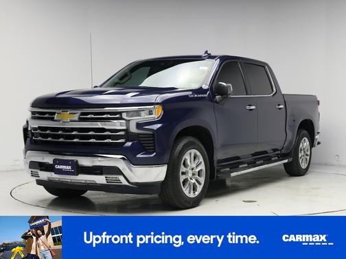 Blue 2022 Chevrolet Silverado 1500 LTZ