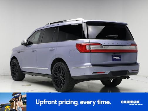 Blue 2020 Lincoln Navigator Black Label