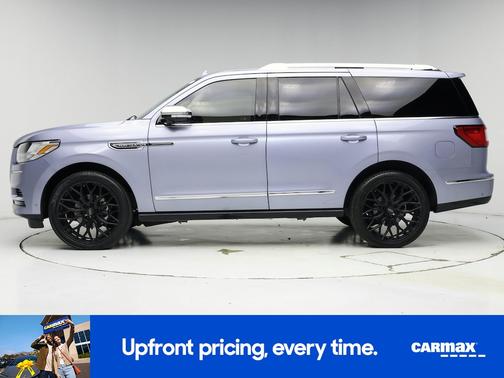 Blue 2020 Lincoln Navigator Black Label