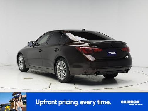 Brown 2019 INFINITI Q50 Luxe