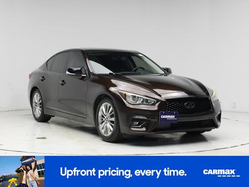 Brown 2019 INFINITI Q50 Luxe