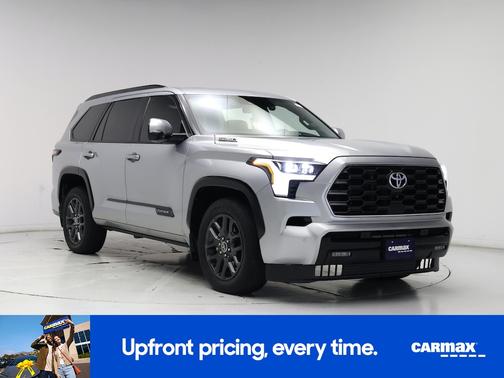 Silver 2023 Toyota Sequoia Platinum