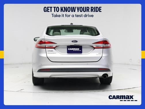 Silver 2018 Ford Fusion SE