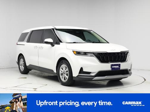 White 2024 Kia Carnival LX Seat Package