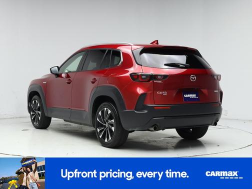 Red 2025 Mazda CX-50 Hybrid Premium Plus