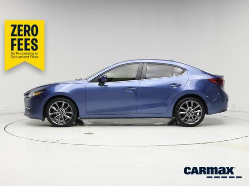 Blue 2018 Mazda Mazda3 Grand Touring