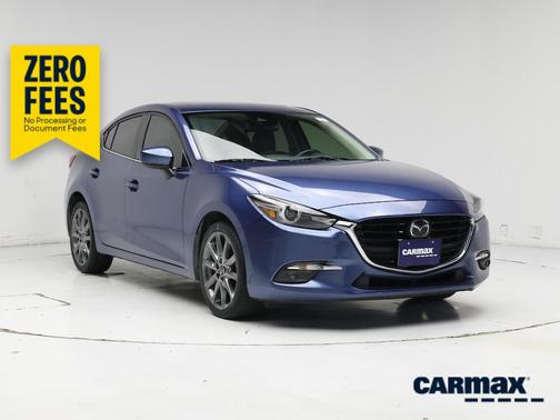 Blue 2018 Mazda Mazda3 Grand Touring
