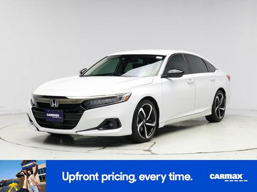 White 2022 Honda Accord Sport SE