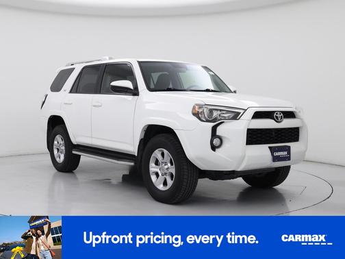 White 2018 Toyota 4Runner SR5
