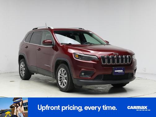 Red 2019 Jeep Cherokee Latitude Plus