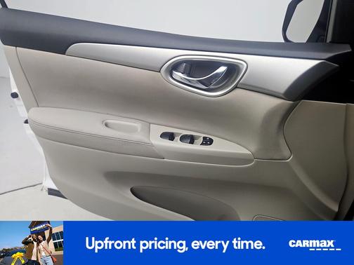 White 2015 Nissan Sentra SV
