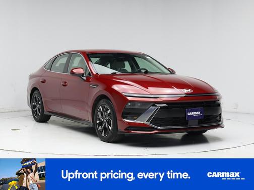Red 2025 Hyundai SONATA SEL
