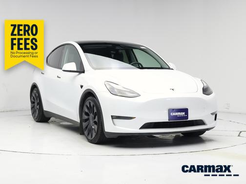 White 2023 Tesla Model Y Performance