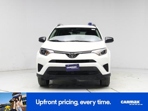 White 2018 Toyota RAV4 LE