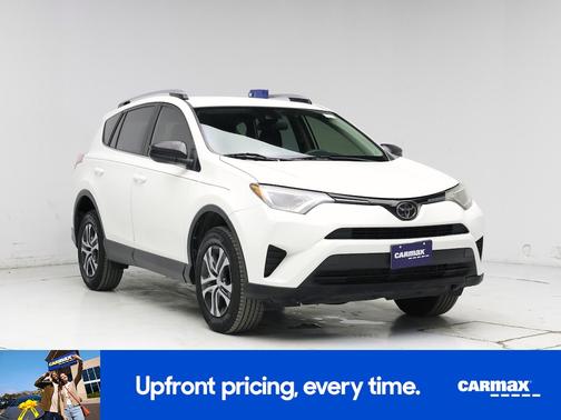 White 2018 Toyota RAV4 LE