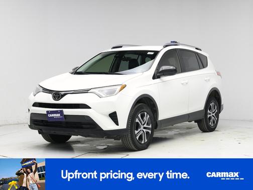 White 2018 Toyota RAV4 LE