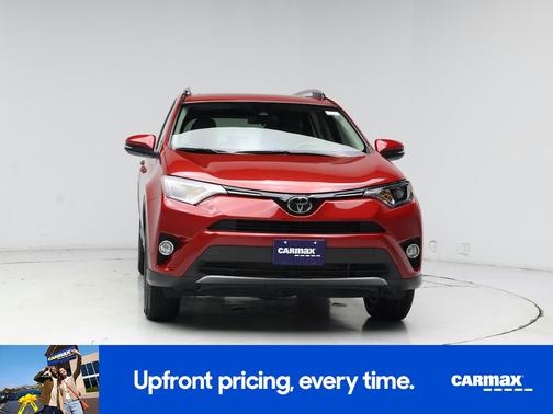 Red 2017 Toyota RAV4 XLE