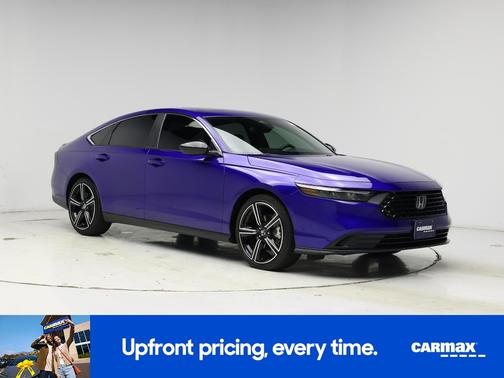 Blue 2025 Honda Accord Hybrid Sport