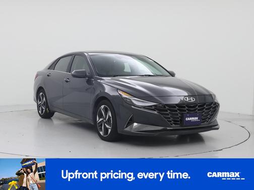 Gray 2023 Hyundai ELANTRA HEV Limited