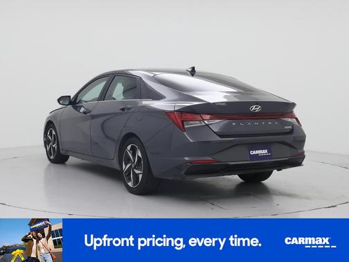 Gray 2023 Hyundai ELANTRA HEV Limited