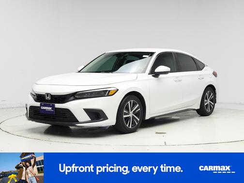 White 2024 Honda Civic LX