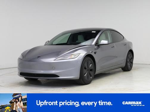 Silver 2025 Tesla Model 3 Long Range
