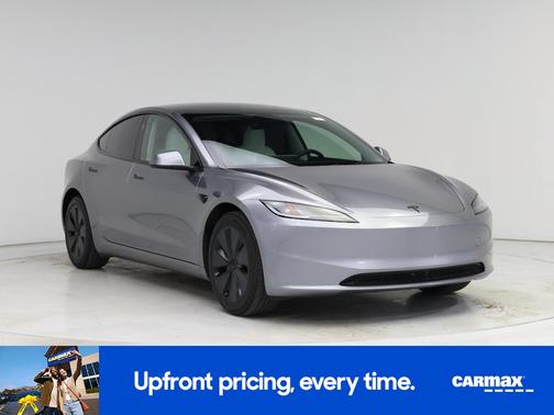 Silver 2025 Tesla Model 3 Long Range