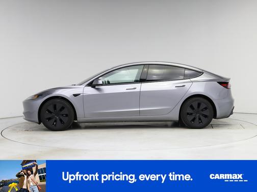 Silver 2025 Tesla Model 3 Long Range