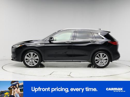 Black 2021 INFINITI QX50 Sensory