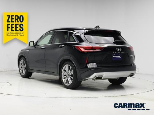 Black 2021 INFINITI QX50 Sensory