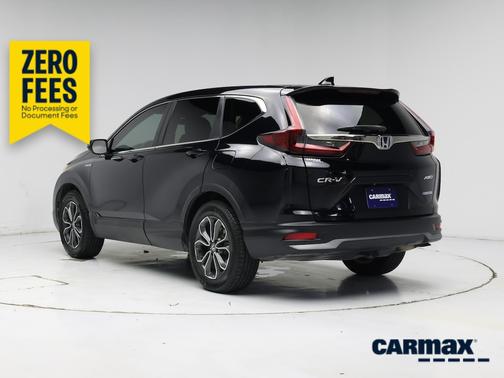 Black 2021 Honda CR-V Hybrid EX