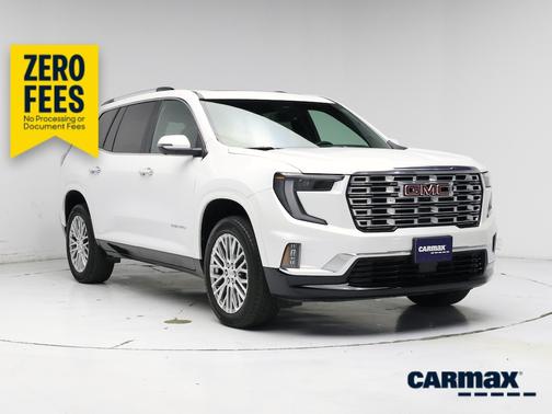 White 2024 GMC Acadia Denali