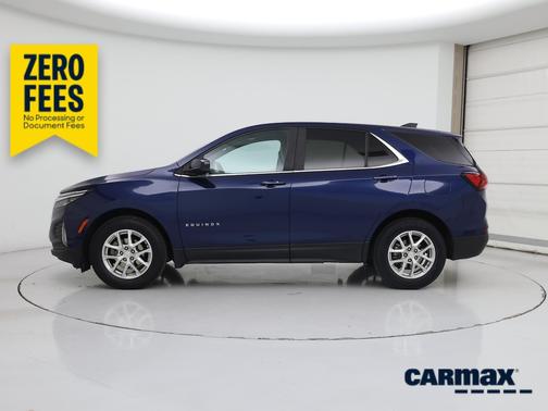 Blue 2023 Chevrolet Equinox LT