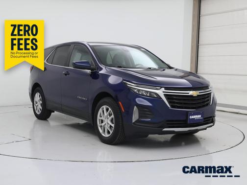 Blue 2023 Chevrolet Equinox LT