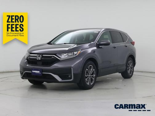 Black 2021 Honda CR-V EX-L