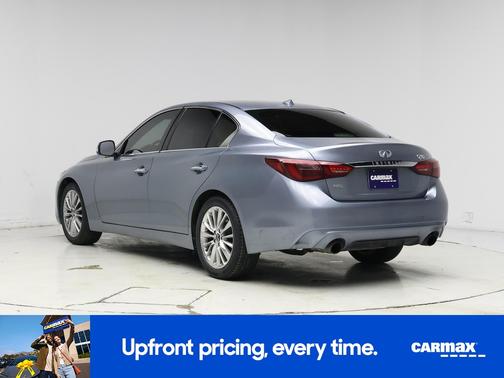 Blue 2020 INFINITI Q50 Luxe