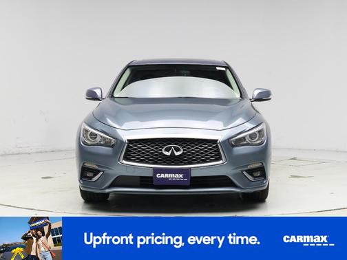 Blue 2020 INFINITI Q50 Luxe