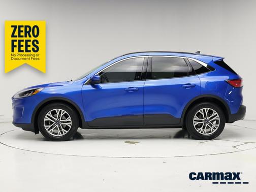 Blue 2021 Ford Escape SEL