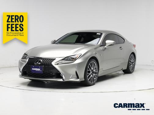 Gray 2015 Lexus RC 350