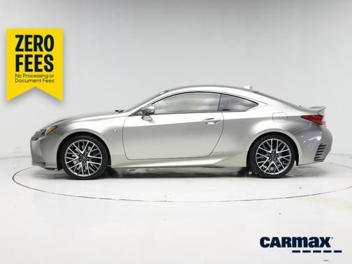 Gray 2015 Lexus RC 350