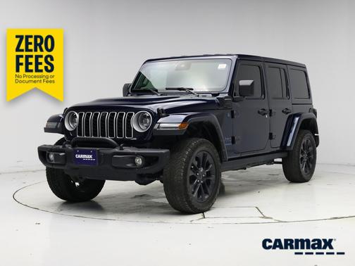 Blue 2025 Jeep Wrangler 4xe Backcountry
