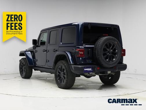 Blue 2025 Jeep Wrangler 4xe Backcountry