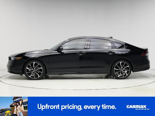 Black 2025 Honda Accord Hybrid Sport-L