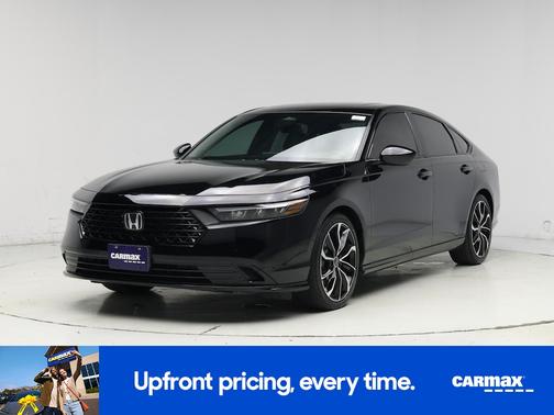 Black 2025 Honda Accord Hybrid Sport-L